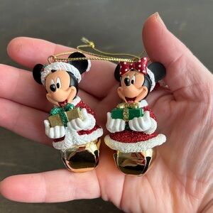 Mickey and Minnie Christmas Ornaments